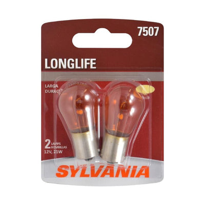 7507 Longlife Incandescent Auxiliary Lighting Bulbs, White, 2 Pack